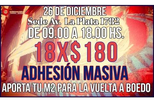 Gran adhesión masiva por la vuelta
