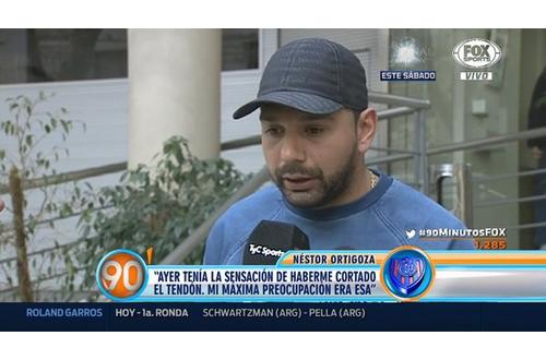 "No se cortó el tendón"