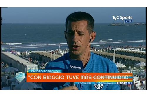“Con Biaggio me volví a sentir útil”