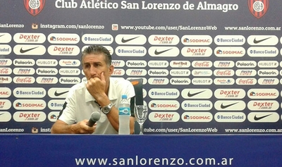 "Será difícil que Ortigoza llegue al partido con Corinthians"