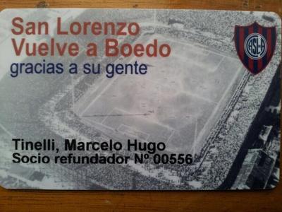 Marcelo Tinelli recibirá su carnet de Socio Refundador