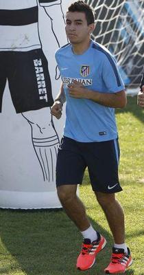 Angelito comenzó los entrenamientos
