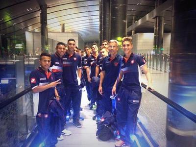 Los juveniles azulgranas ya están en Qatar y debutan mañana