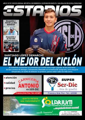 Santiago Lopez, el mejor del Ciclón